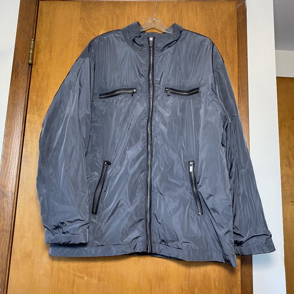 EUC Men's XL Tall Michael Kors Front Zip Jacket